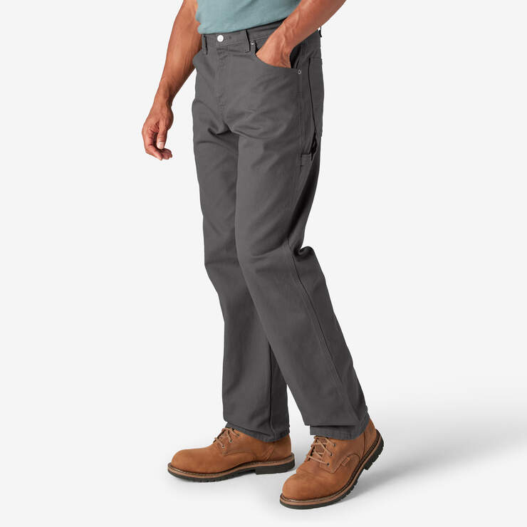 Pantalon menuisier de coupe décontractée en coutil épais - Rinsed Slate (RSL) numéro de l’image 3