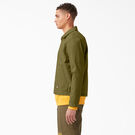 Sustainably Washed Eisenhower Jacket - Rinsed Green Moss &#40;R2M&#41;