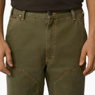Duck Contrast Stitch Double Front Pants - Stonewashed Military Green &#40;SMW&#41;