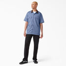 Vincent Alvarez Block Collar Work Shirt - Gulf Blue &#40;GB&#41;