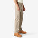 Pantalon cargo FLEX &agrave; coupe ajust&eacute;e et jambe droite - Desert Khaki &#40;DS&#41;