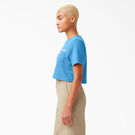 T-shirt court &agrave; imprim&eacute; pour femmes - Bright Cobalt &#40;B2T&#41;