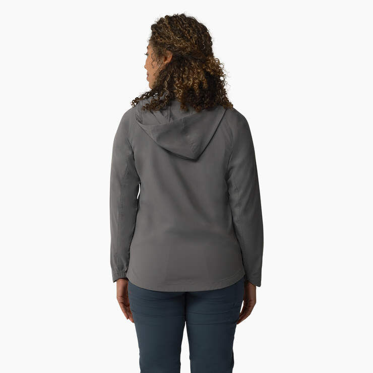 Women's Performance Hooded Jacket - Graphite Gray (GA) image number 2
