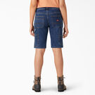 Women&rsquo;s Carpenter Shorts, 11&quot; - Stonewashed Dark Blue &#40;DSW&#41;