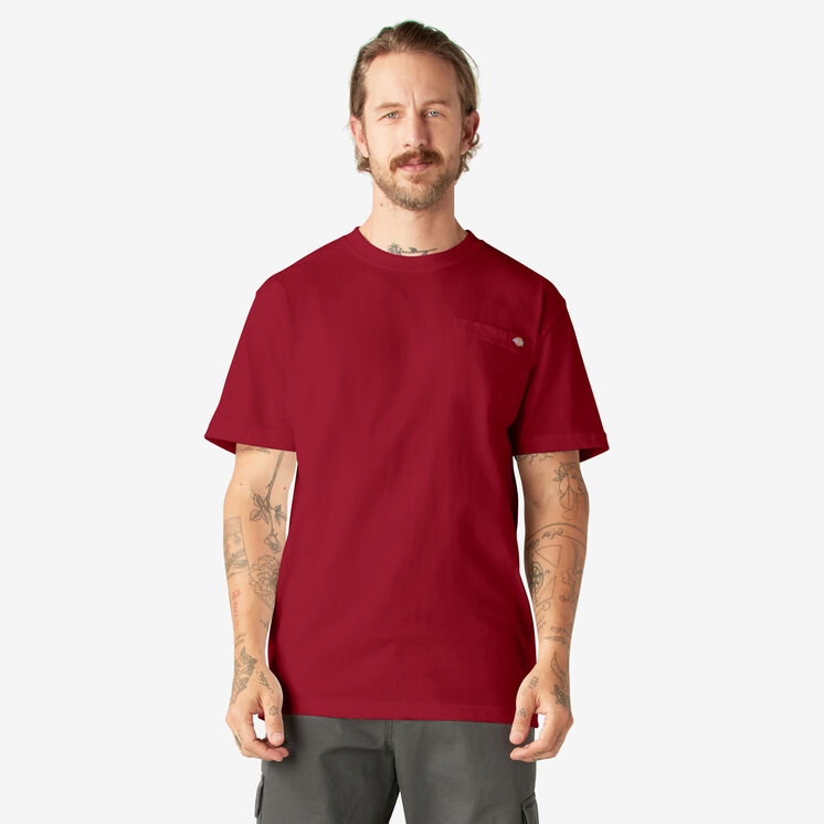 Short Sleeve Heavyweight T-Shirt - English Red &#40;ER&#41;