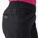 Short refroidissant &agrave; taille &eacute;lastique pour femmes - Black &#40;BK&#41;