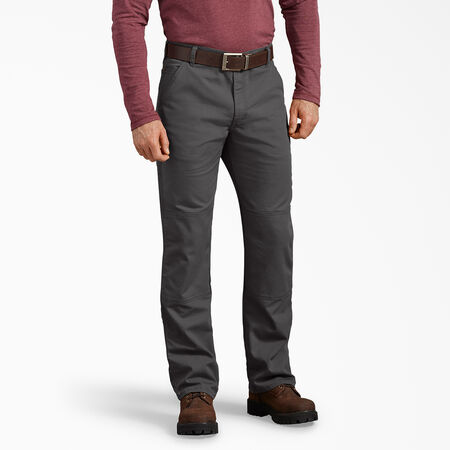 Regular Fit Duck Double Knee Pants - Stonewashed Gray &#40;SSL&#41;