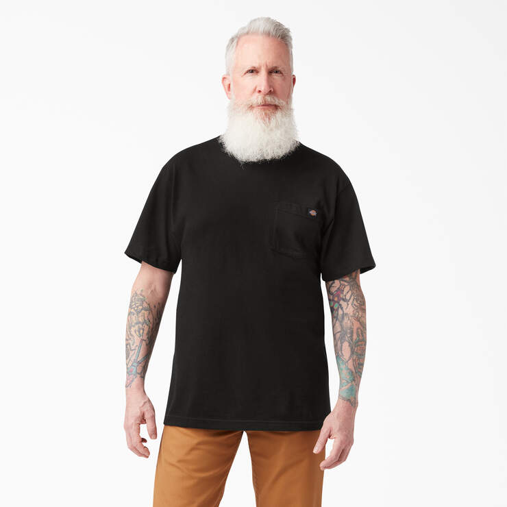 Short Sleeve Two Pack T-Shirts - Black (BK) image number 1
