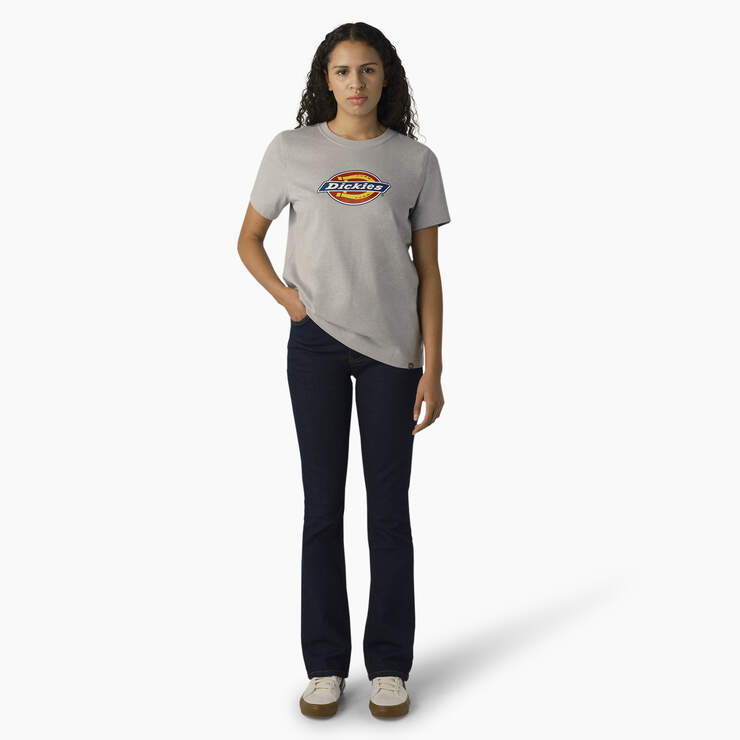 T-shirt épais à logo pour femmes - Heather Gray (H2) numéro de l’image 4