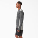 Temp-iQ&reg; 365 Long Sleeve Pocket T-Shirt - Dark Gray Heather &#40;GHF&#41;