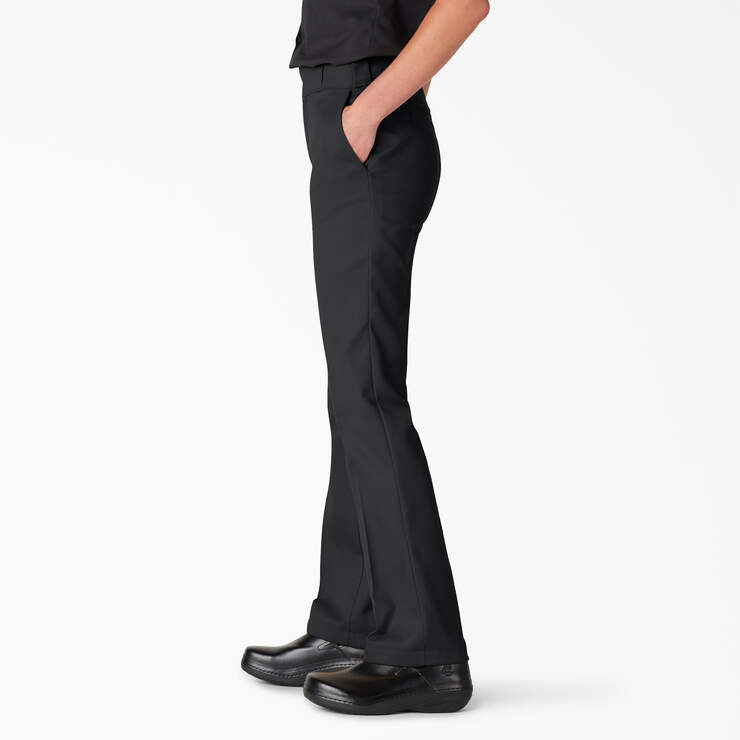 Women's FLEX Original Fit Work Pants - Black (BK) image number 3