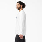 T-shirt &agrave; manches longues embl&eacute;matique de coupe standard avec imprim&eacute; - White &#40;AWH&#41;