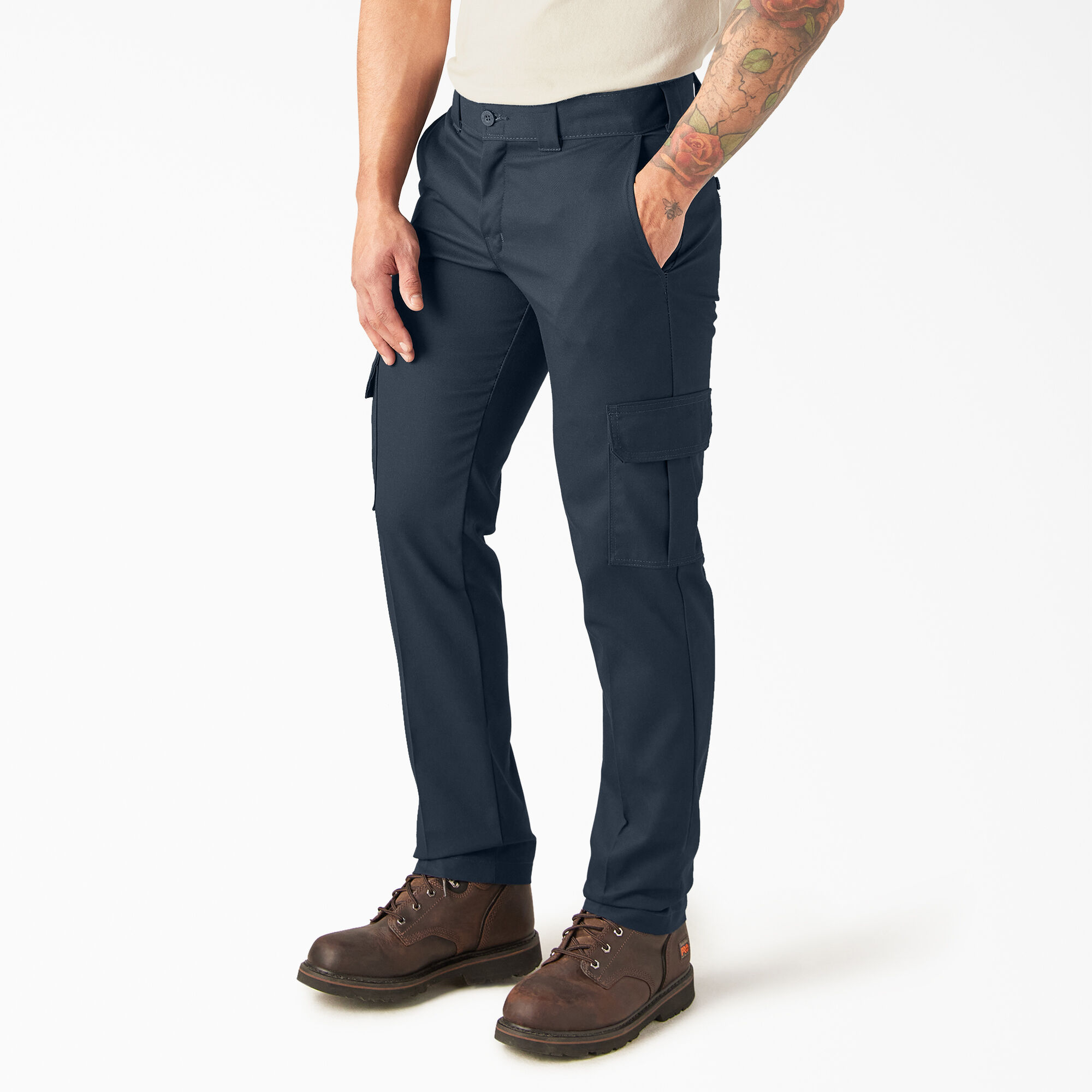 Flex Slim Fit Straight Leg Cargo Pants Mens Pants Dickies Canada Dickies Canada