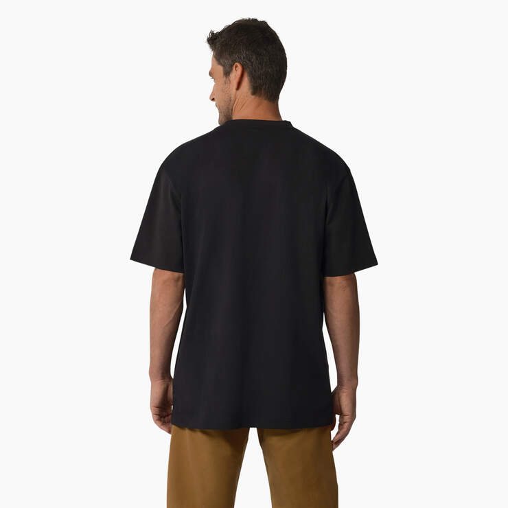 Short Sleeve Heavyweight Logo T-Shirt - Black (KBK) image number 2