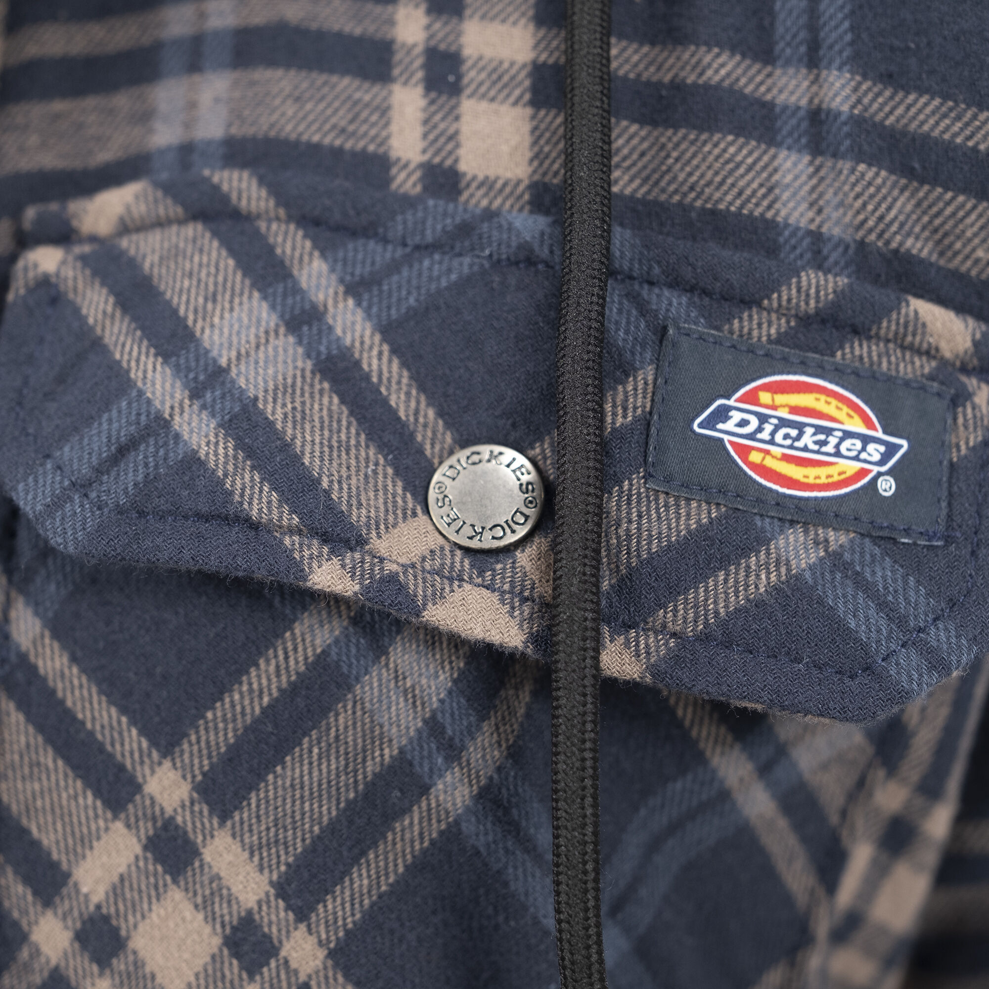 Dickies hooded cheap shirt jacket