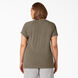 T-shirt taille plus &agrave; manches courtes Temp-iQ&reg; Performance pour femmes - Military Green Heather &#40;MLD&#41;