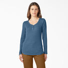 Chemise henley pour femmes - Dark Denim Blue &#40;DMD&#41;