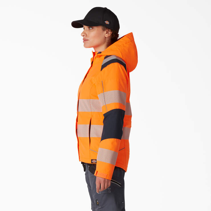 Veste isotherme haute visibilité Performance pour femmes - Orange (OR) numéro de l’image 3