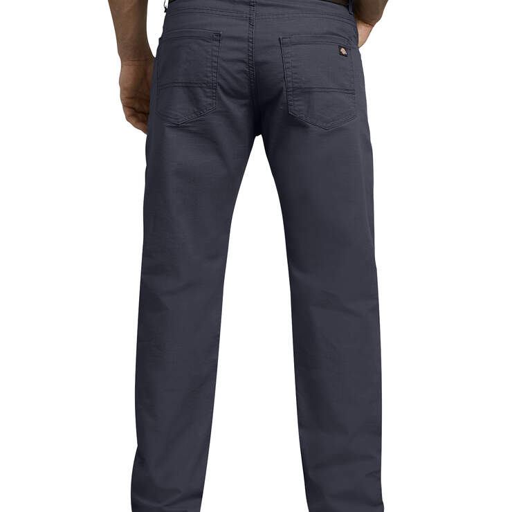 FLEX Regular Fit Straight Leg Tough Max™ Ripstop 5-Pocket Pants - Rinsed Diesel Gray (RYG) image number 2
