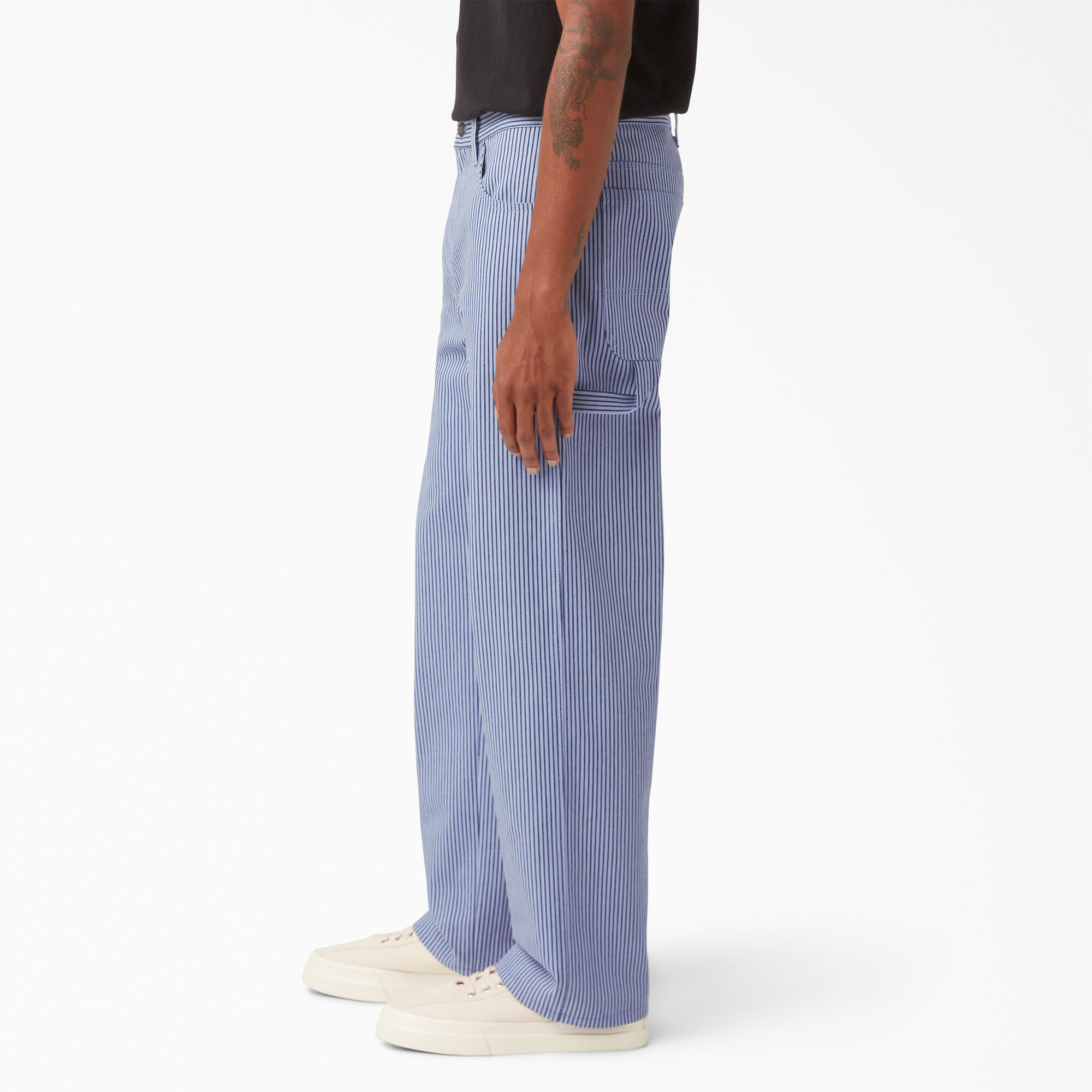 Dickies striped carpenter pants new arrivals