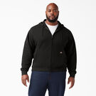 Fleece Lined Zip Hoodie - Black &#40;BK&#41;