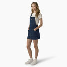 Robe salopette en denim pour femmes - Stonewashed Indigo Blue &#40;SNB&#41;