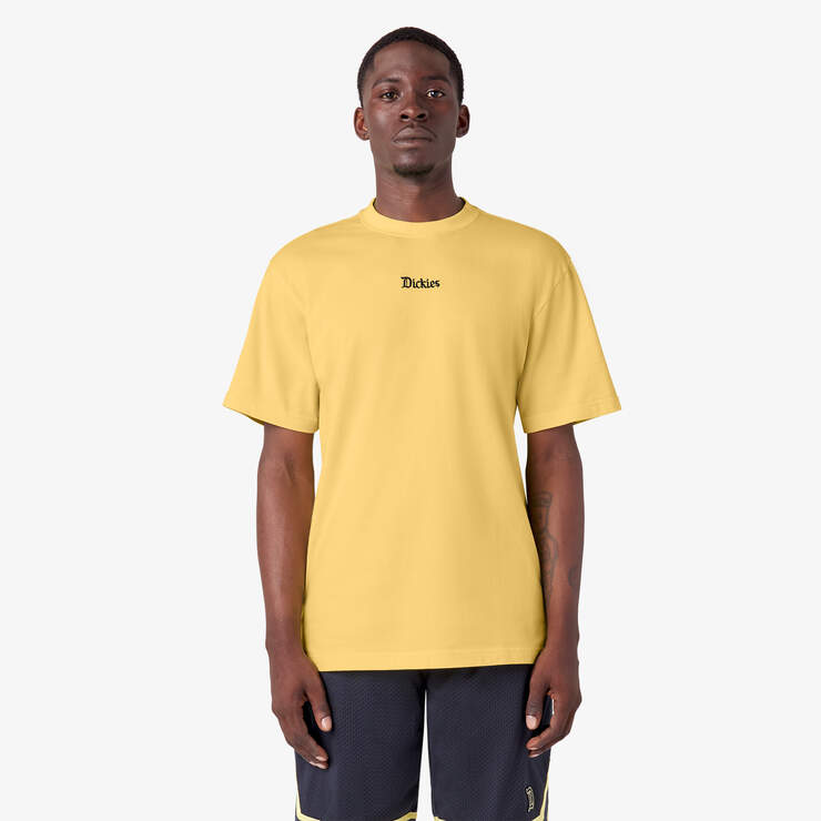 T-shirt brodé Guy Mariano - Yellow Cream (J50) numéro de l’image 1