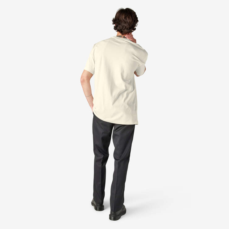 T-shirt épais à manches courtes et à poche - Natural Beige (NT) numéro de l’image 10