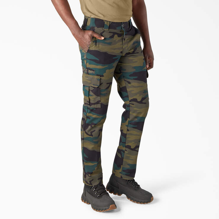 Pantalon cargo de coupe ajustée - Hunter Green Camo (HRC) numéro de l’image 4