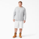 Short de travail ample sans pli, 13&nbsp;po - White &#40;WH&#41;