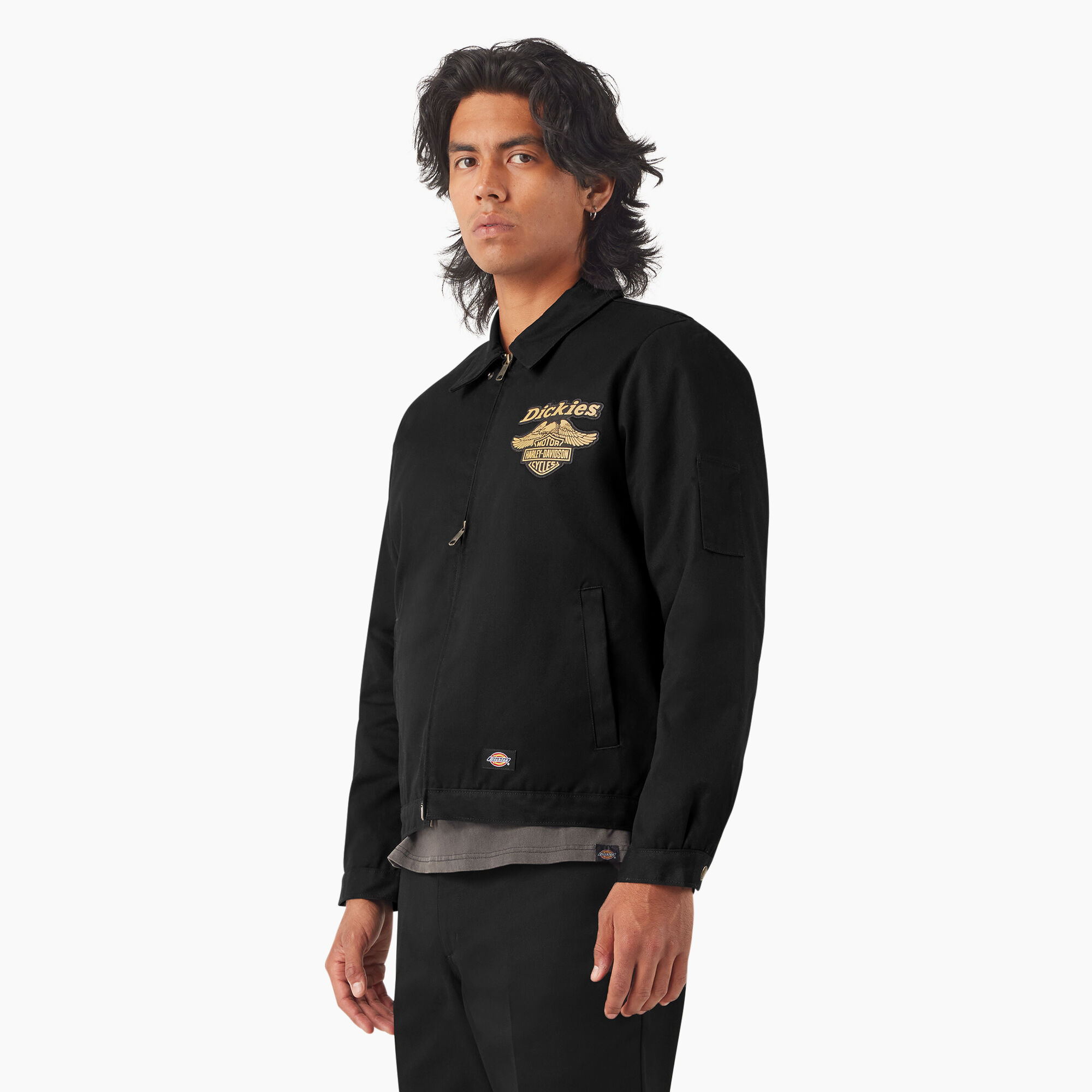 ★EIGHT DAYS A WEEK★ HALF WORK JACKET Dickies x Harley-Davidson Quilted Lined Eisenhower Jacket