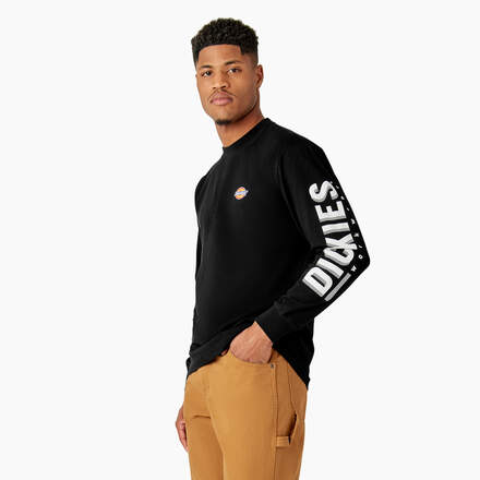 Long Sleeve Workwear Graphic T-Shirt