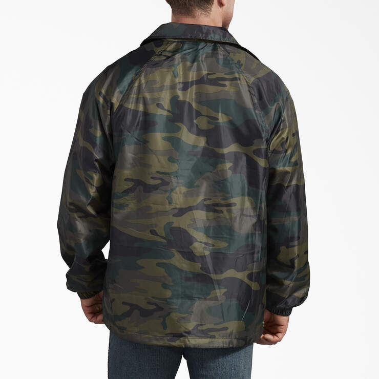 Manteau de style entraîneur à motif camouflage - Hunter Green Camo (HRC) numéro de l’image 2