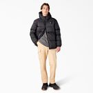 Manteau matelass&eacute; &agrave; capuchon Waldenburg - Black &#40;BKX&#41;