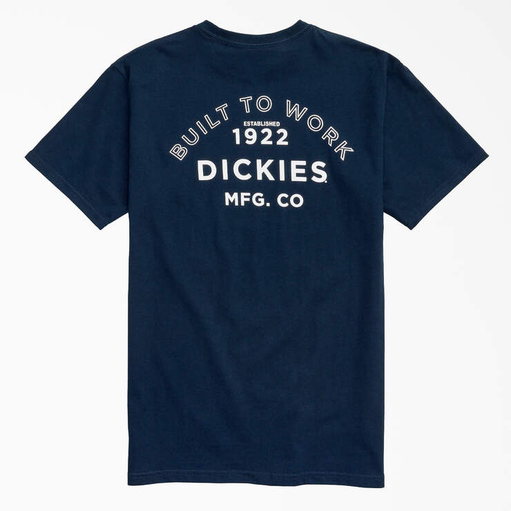T-shirt avec imprimé Dickies MFG. Co imprimé - Navy Blue (NV) numéro de l’image 1
