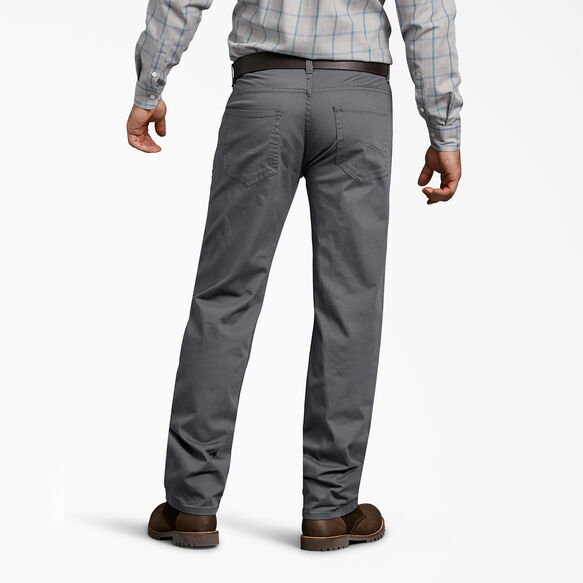 Pantalon 5 poches FLEX, coupe standard, jambe droite - Rinsed Charcoal Gray &#40;RCH&#41;