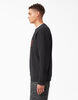 Pullover Crew Graphic Fleece Sweatshirt - Black w/ Red Stitching &#40;B2I&#41;