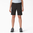 Women&#39;s Cooling Slim Fit Cargo Shorts, 10&quot; - Black &#40;BK&#41;