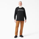 Long Sleeve Regular Fit Icon Graphic T-Shirt - Black &#40;ABK&#41;