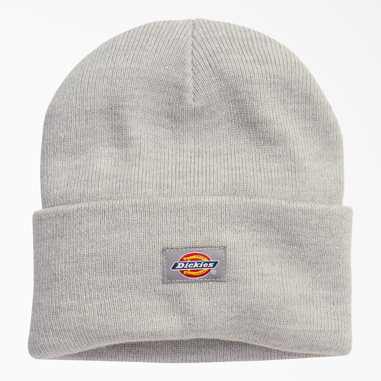 Cuffed Knit Beanie - Heather Gray &#40;HG&#41;