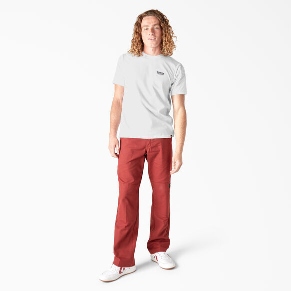 T-shirt de skateboard Dickies &agrave; imprim&eacute; &laquo;&nbsp;Pool Drainage&nbsp;&raquo; - White &#40;WH&#41;