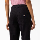 Pantalon en coutil de coupe standard pour femmes - Stonewashed Black &#40;SBK&#41;