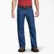 FLEX Relaxed Fit Straight Leg 5-Pocket Carpenter Tough Max&trade; Denim Jeans - Stonewashed Indigo Blue &#40;SNB&#41;