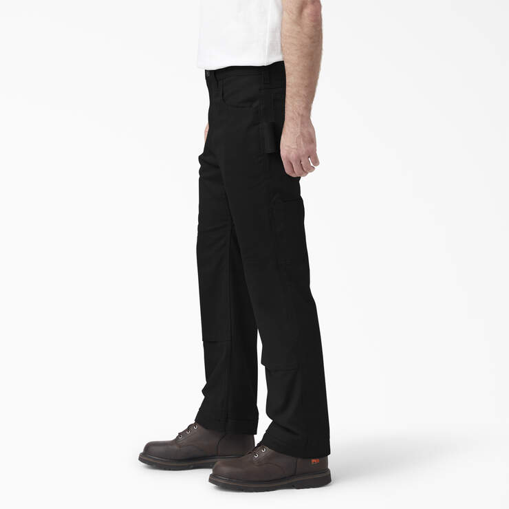 FLEX DuraTech Relaxed Fit Duck Pants - Black (BK) image number 3