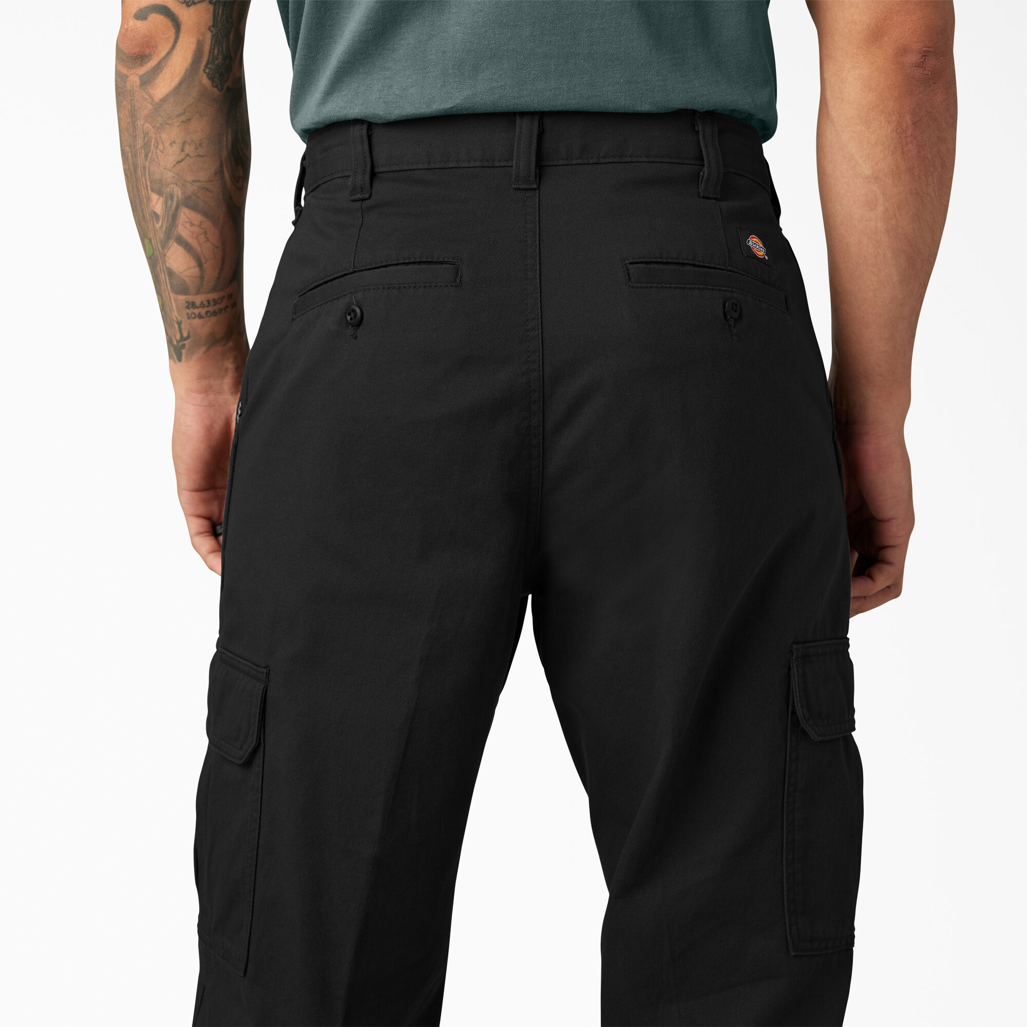 Fitted cargo pants mens discount