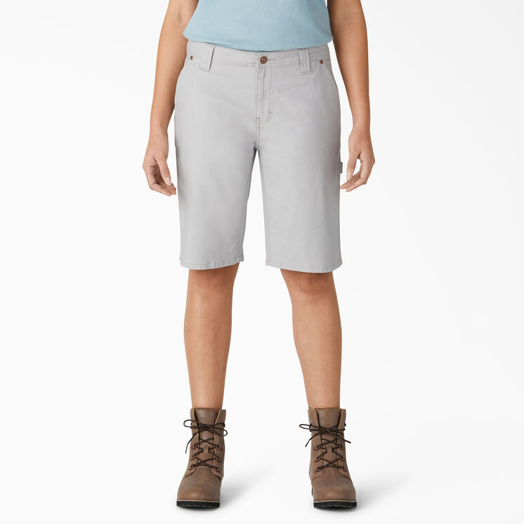 Short menuisier en coutil pour femmes - Rinsed Alloy &#40;RAL&#41;