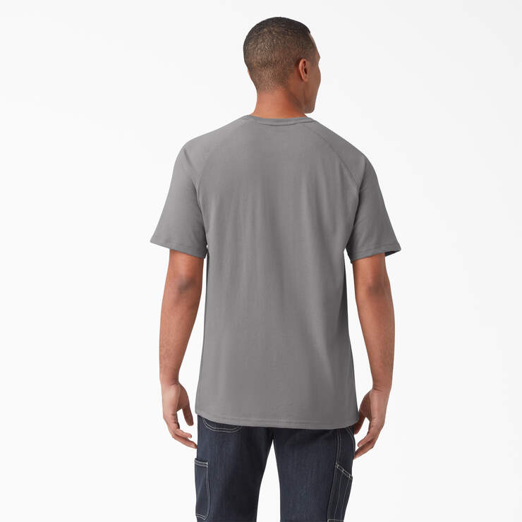Cooling Short Sleeve Pocket T-Shirt - Smoke Gray (SM) image number 2