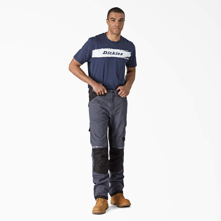 FLEX Performance Workwear Regular Fit Pants - Gray (GY8) image number 3