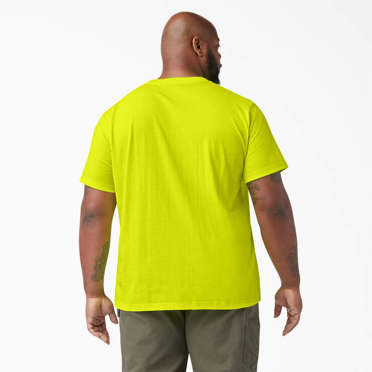 T-shirt épais à manches courtes de couleur fluo - Bright Yellow (BWD) numéro de l’image 5