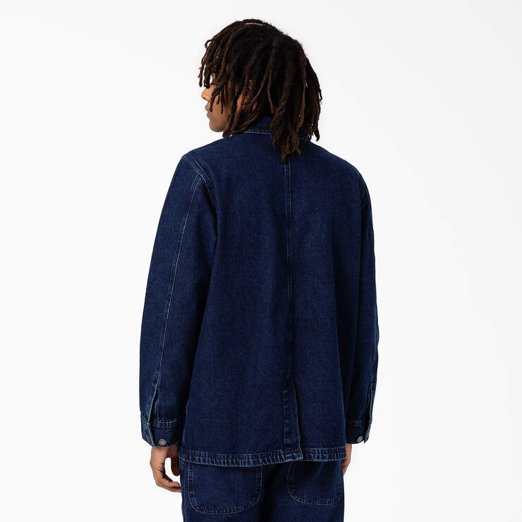 Manteau de travail en denim - Stonewashed Indigo Blue (SNB) numéro de l’image 2